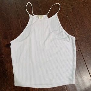 tillys white halter tank top